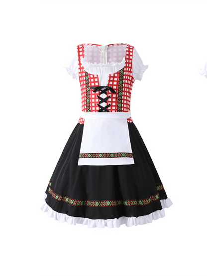 Oktoberfest Dresses - Kids' German Beer Maid Costumes Little Festive Dress