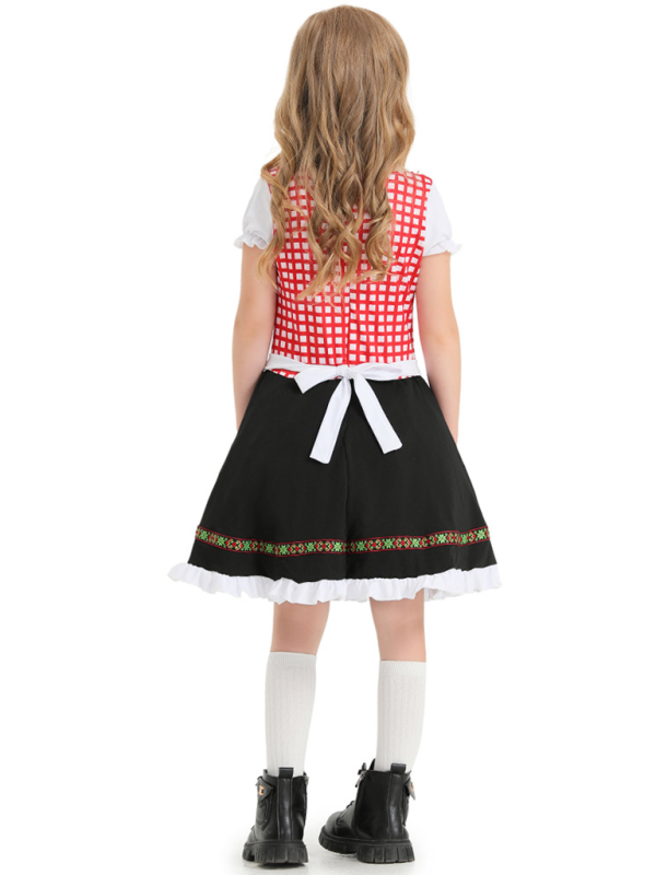 Oktoberfest Dresses - Kids' German Beer Maid Costumes Little Festive Dress