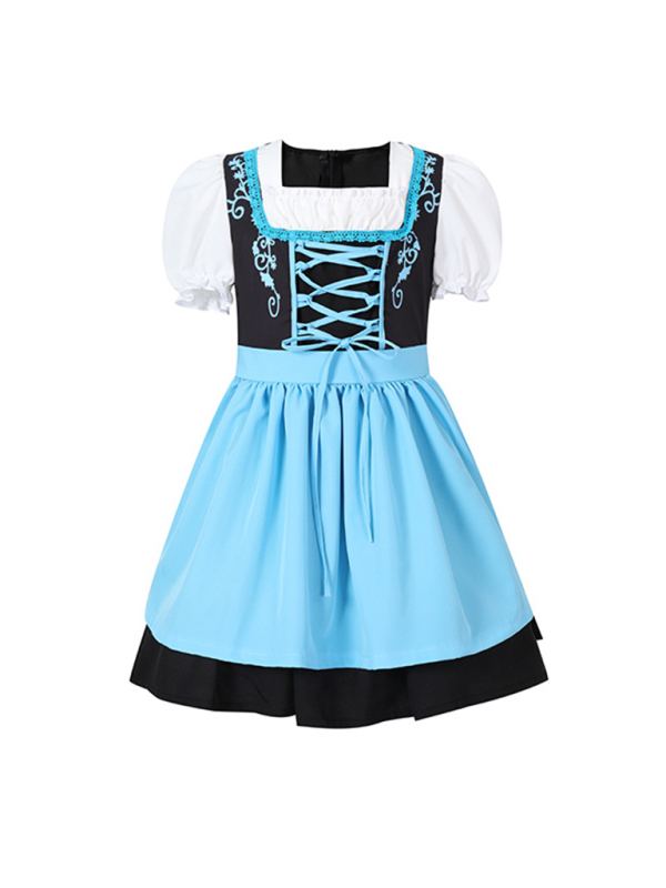 Oktoberfest Dresses - Little Lavender Kid’s Bavarian German Maid Costume Dress