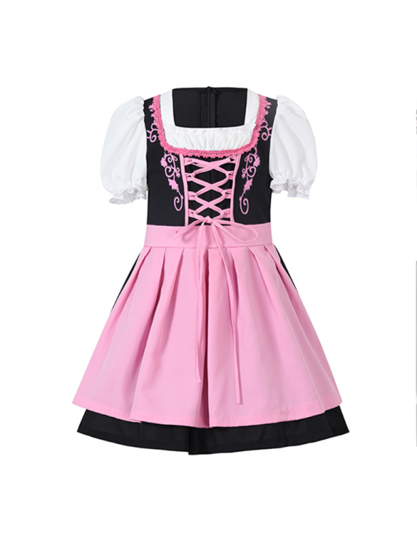 Oktoberfest Dresses - Little Lavender Kid’s Bavarian German Maid Costume Dress