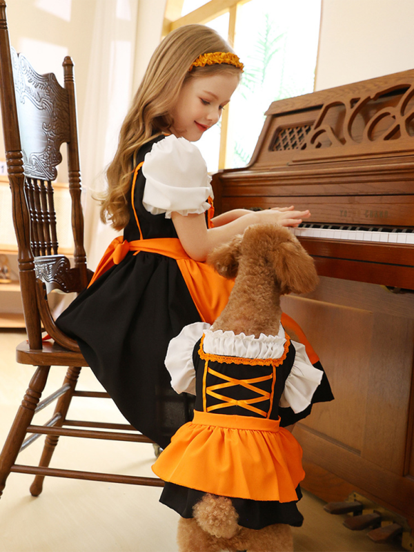 Oktoberfest Dresses - Little Lavender Kid’s Bavarian German Maid Costume Dress