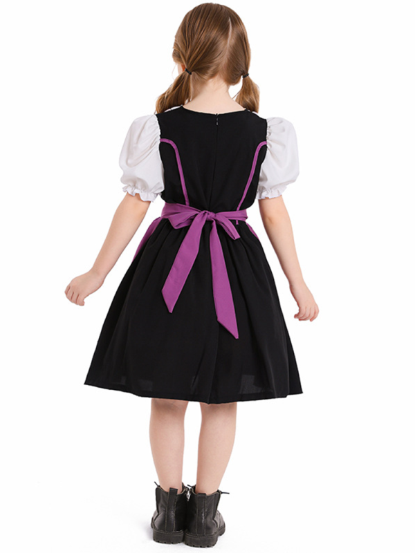 Oktoberfest Dresses - Little Lavender Kid’s Bavarian German Maid Costume Dress