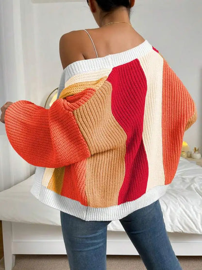 Open Front Cardigans - Chic Chunky Knit Throw-On