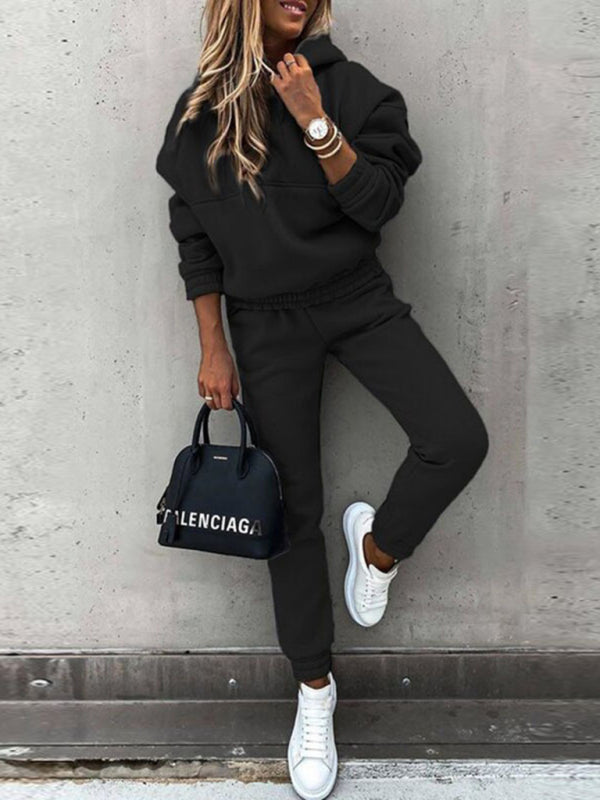 Outfit Sets - Hoodie & Sweatpants Set 2 Piece Pencil Pants and Sweatshirt