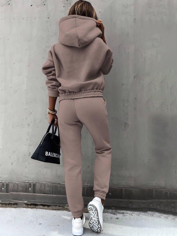 Outfit Sets - Hoodie & Sweatpants Set 2 Piece Pencil Pants and Sweatshirt