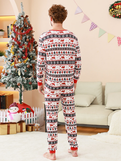 Pajamas Family Set - Christmas Family Bear Pajamas Set