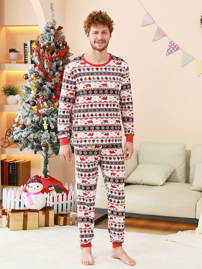 Pajamas Family Set - Christmas Family Bear Pajamas Set