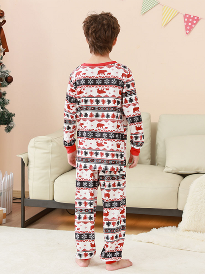 Pajamas Family Set - Christmas Family Bear Pajamas Set