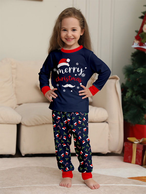 Pajamas Family Set - Merry Christmas Pajamas Kids Set