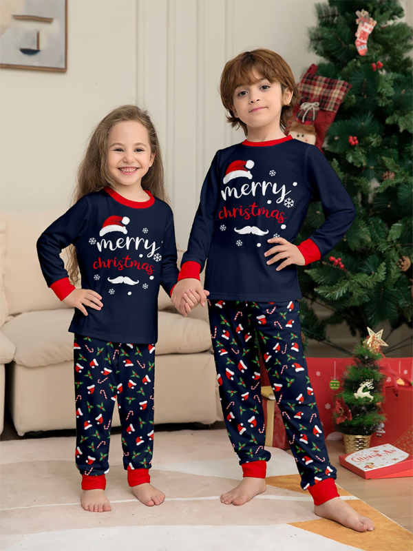 Pajamas Family Set - Merry Christmas Pajamas Kids Set