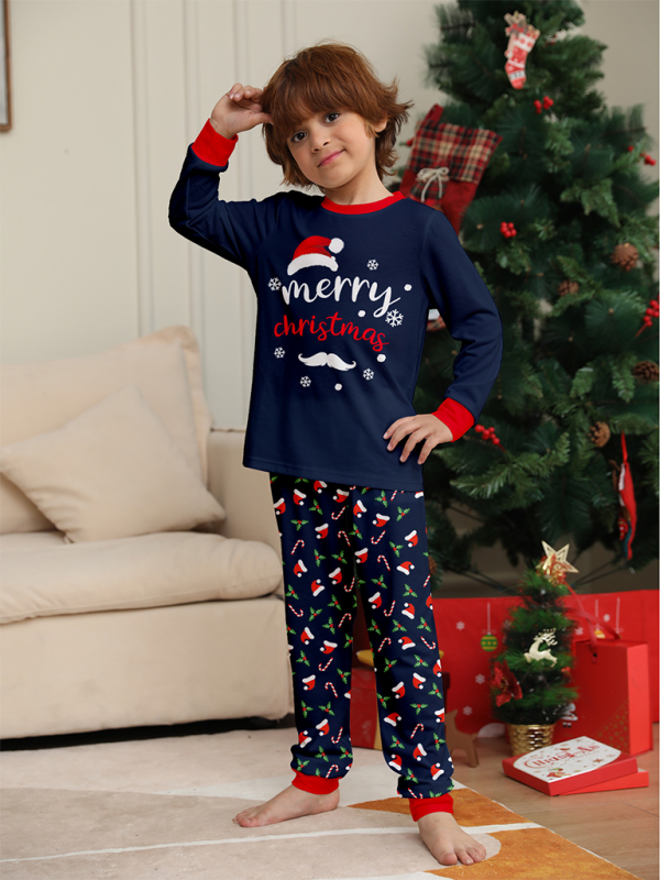 Pajamas Family Set - Merry Christmas Pajamas Kids Set