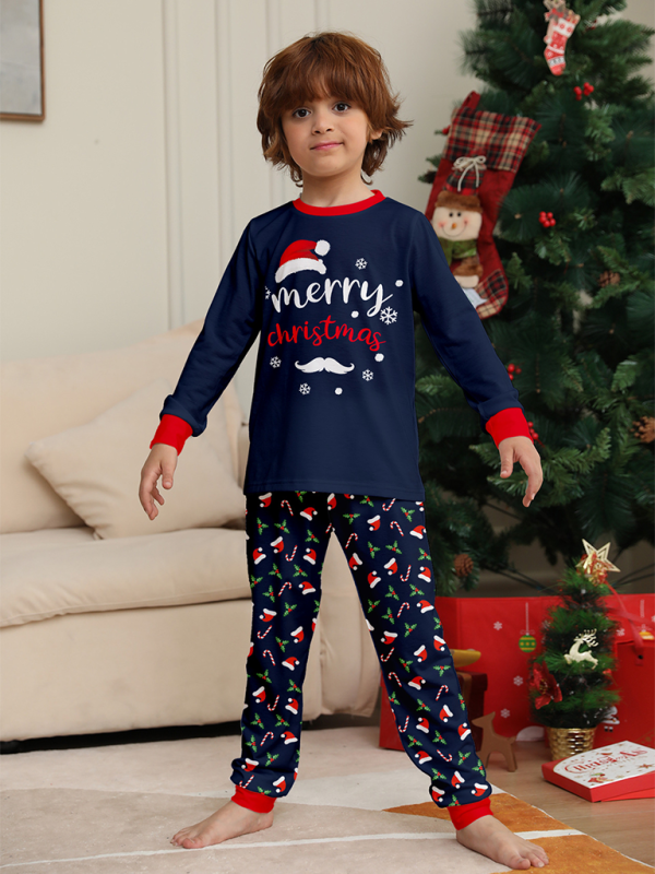 Pajamas Family Set - Merry Christmas Pajamas Kids Set