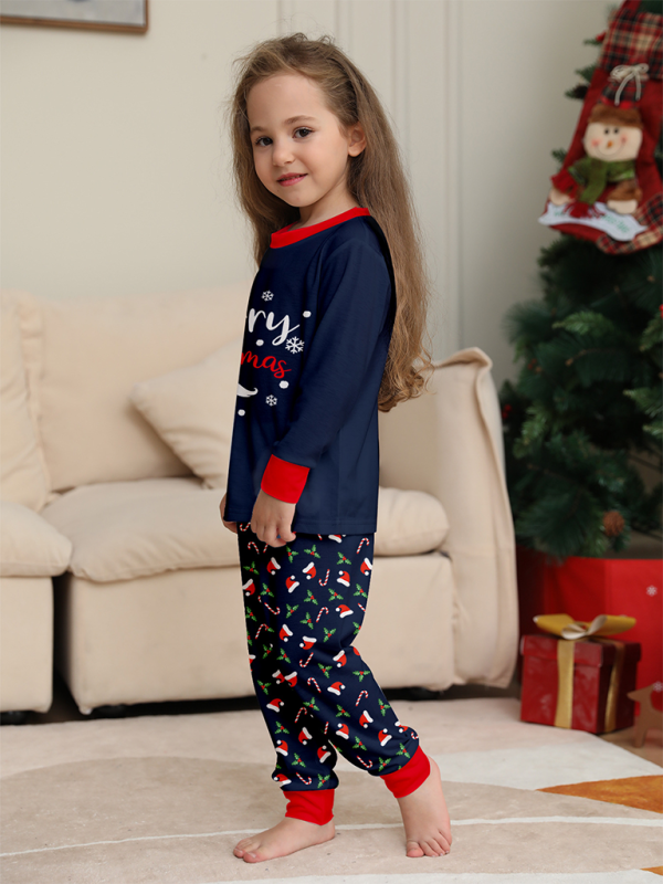 Pajamas Family Set - Merry Christmas Pajamas Kids Set