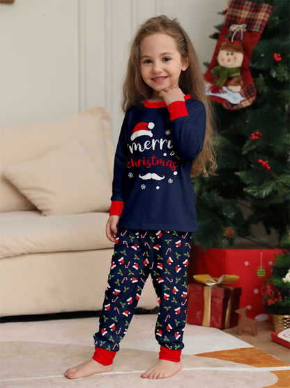 Pajamas Family Set - Merry Christmas Pajamas Kids Set