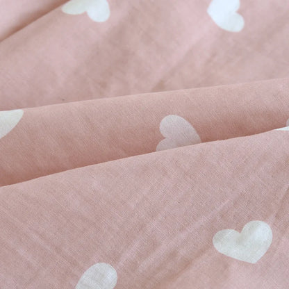 Pajamas Set - Cotton Pajamas for Women Heart Print Set