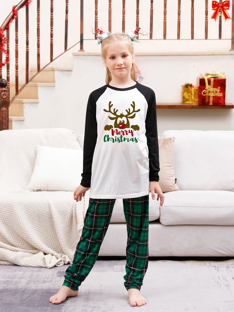 Pajamas Set- Grinch Matching Family Christmas Sleepwear Reindeer Pajamas 2 Piece Set- - Pekosa Women Clothing