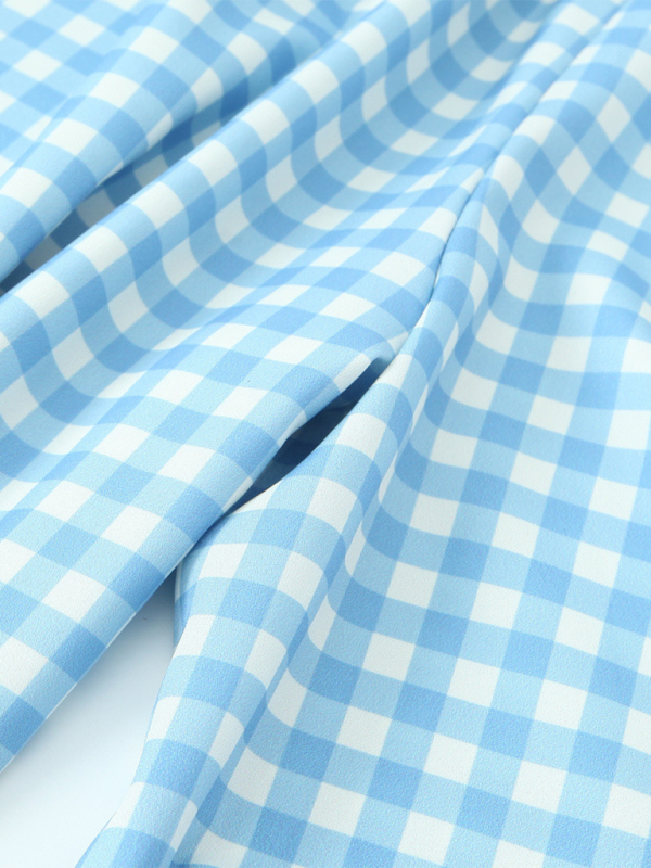 Pants - Lounge Gingham Pants for Relaxing Days