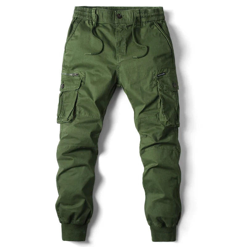 Pants- Tactical Cargo Pants for Every Adventure- 8017 Olive Green- Pekosa Women Fashion