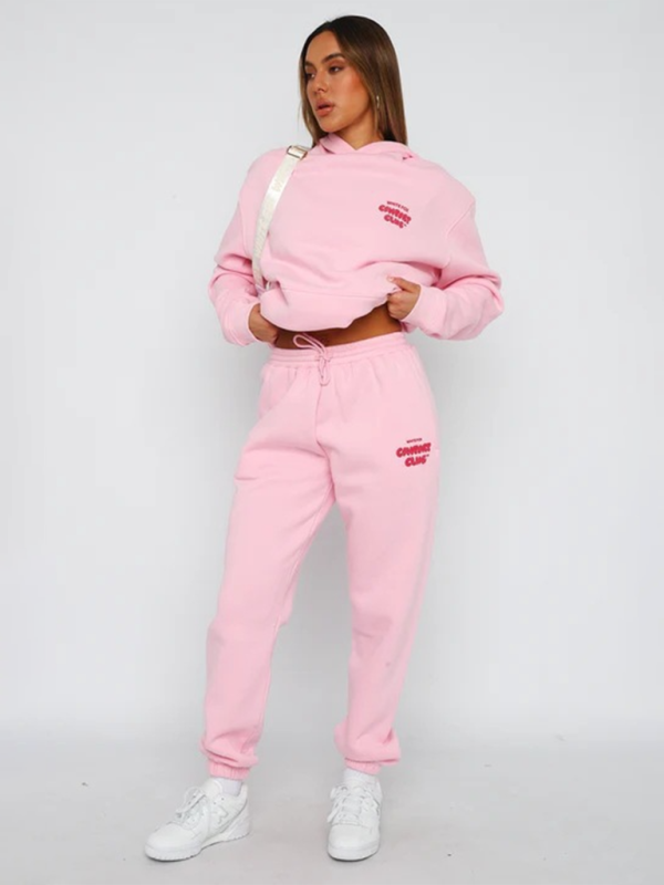 Pants & Tops Matching Sets - Trendy Sporty Pants & Hoodie Matching Set