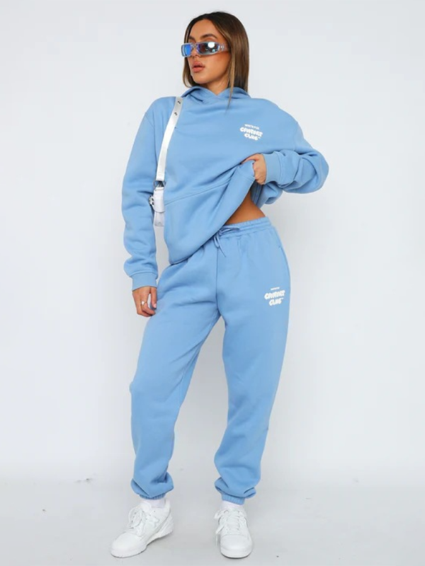 Pants & Tops Matching Sets - Trendy Sporty Pants & Hoodie Matching Set