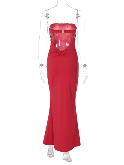 Party Dresses - Mermaid Cocktail Strapless Dress