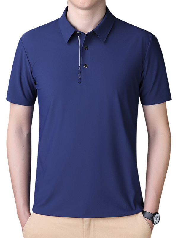 Polo Shirts- Business Casual Polo Men's short-sleeved