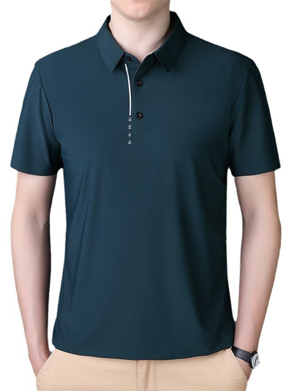 Polo Shirts- Business Casual Polo Men's short-sleeved