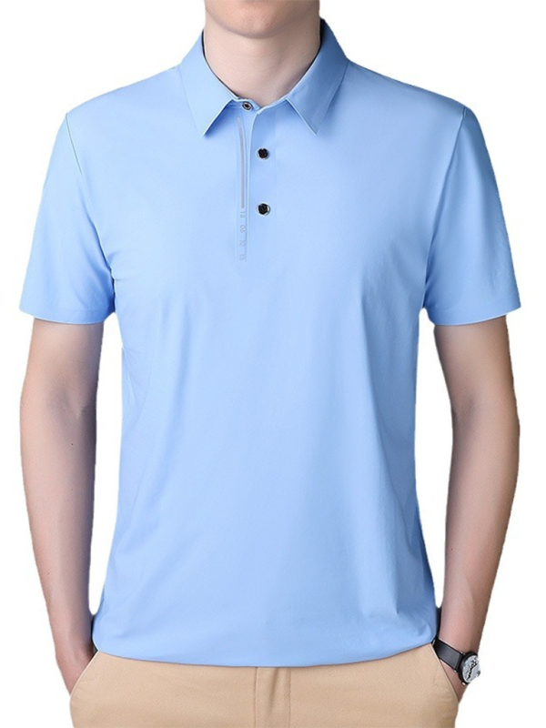 Polo Shirts- Business Casual Polo Men's short-sleeved