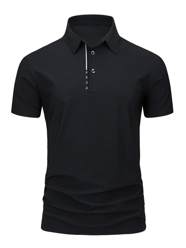 Polo Shirts- Business Casual Polo Men's short-sleeved