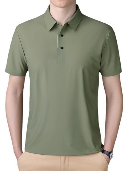 Polo Shirts- Business Casual Polo Men's short-sleeved