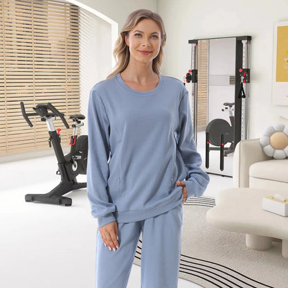 Pregnancy & Nursing Loungewear - Mom's Cozy Comfort Lounge Set