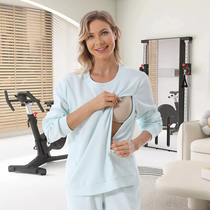 Pregnancy & Nursing Loungewear - Mom's Cozy Comfort Lounge Set