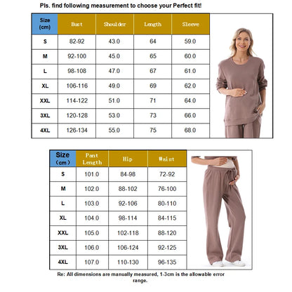 Pregnancy & Nursing Loungewear - Mom's Cozy Comfort Lounge Set