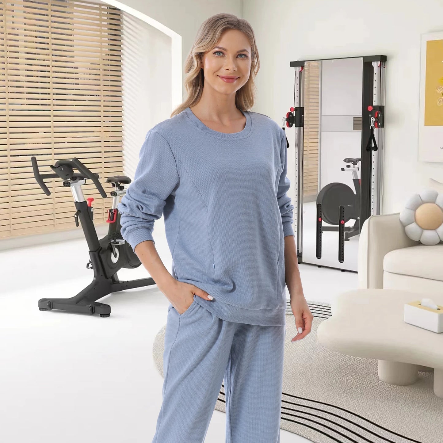 Pregnancy & Nursing Loungewear - Mom's Cozy Comfort Lounge Set