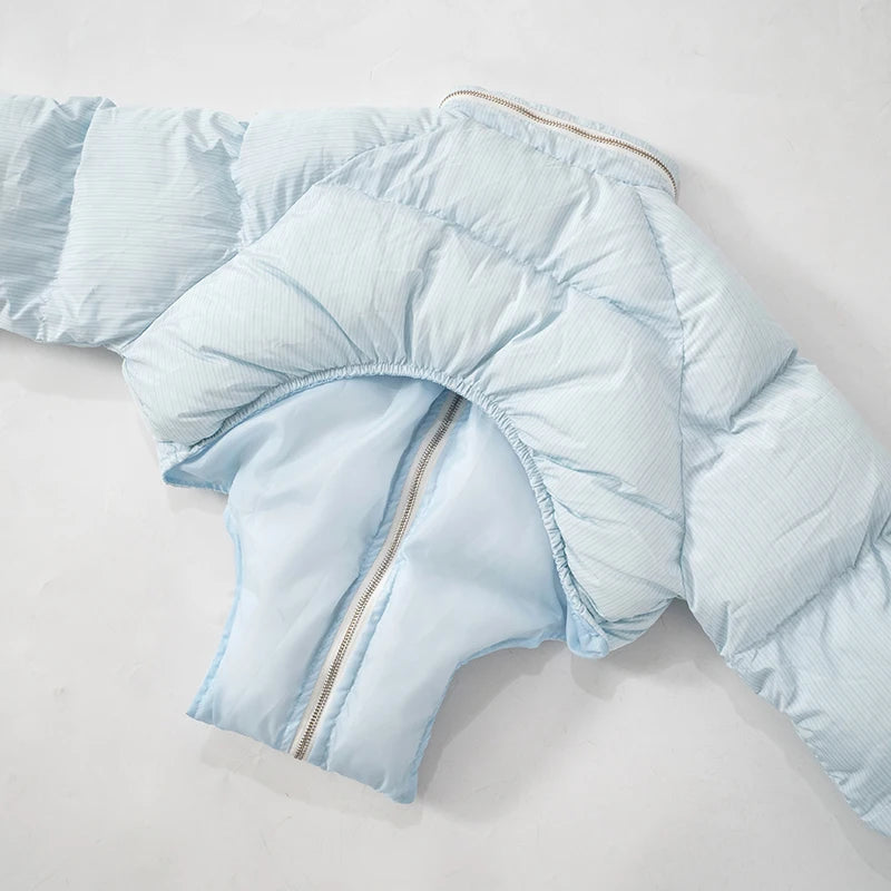 Puffer Jackets - Sky Hug Asymmetrical Jacket