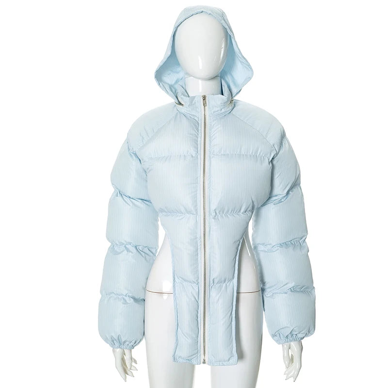 Puffer Jackets - Sky Hug Asymmetrical Jacket