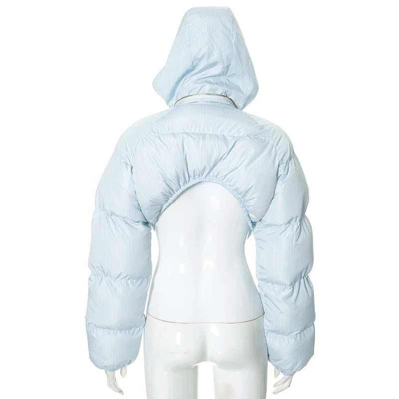 Puffer Jackets - Sky Hug Asymmetrical Jacket