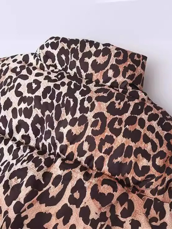 Puffer Jackets - The Leopard Puffer Jacket for Women