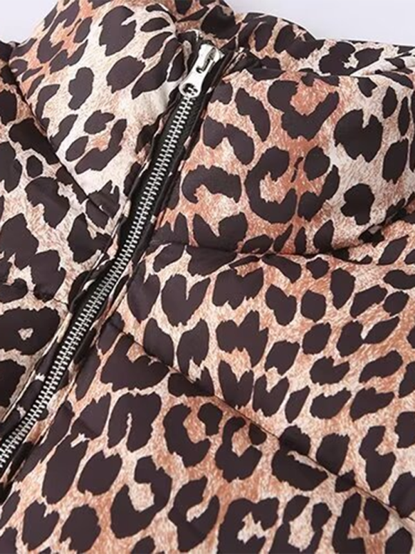 Puffer Jackets - The Leopard Puffer Jacket for Women