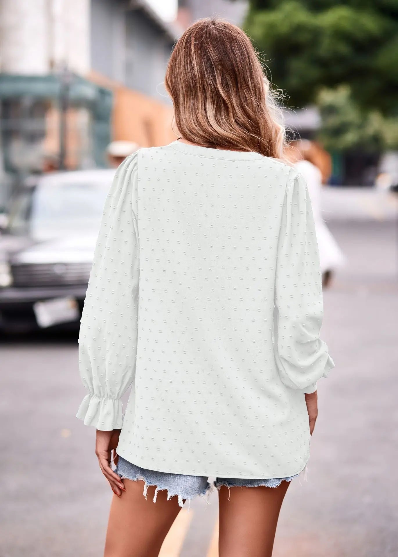 Pullover Blouses - Day-to-Night V-Neck Blouse