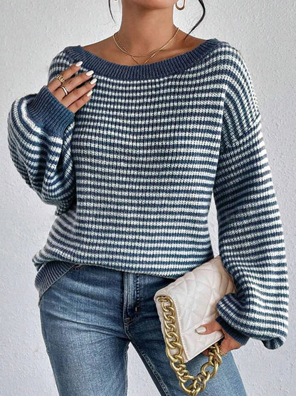 Pullover Sweaters - Slouchy Diva Knit Top