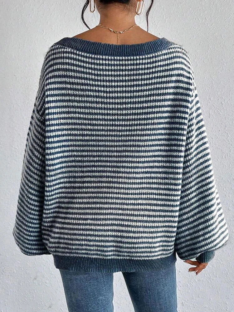 Pullover Sweaters - Slouchy Diva Knit Top