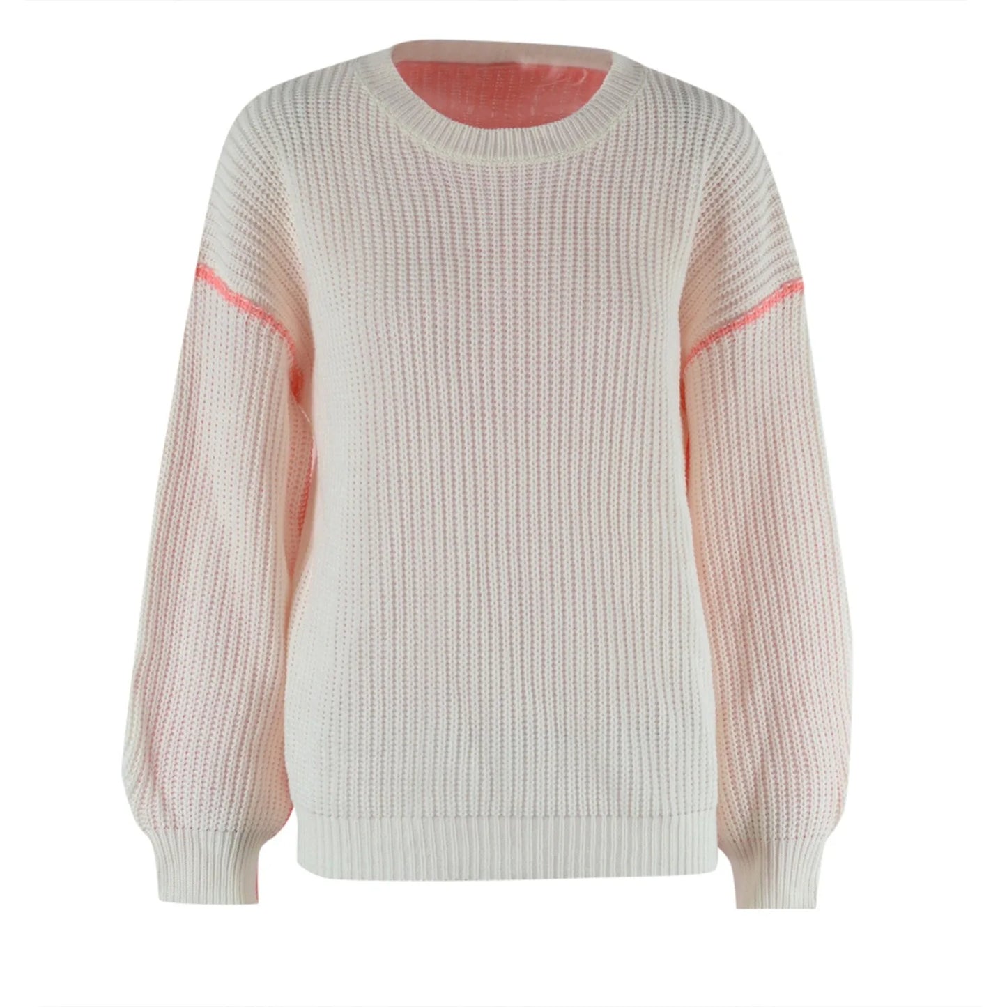 Pullover Sweaters - Snug and Stylish Knit Sweater - Seasonal Staple