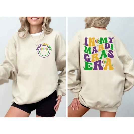 Pullovers - Mardi Gras Women's Carnival Sweatshirt