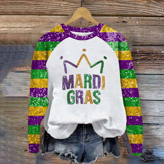 Pullovers - Mardi Gras Women's Pullover T-Shirt