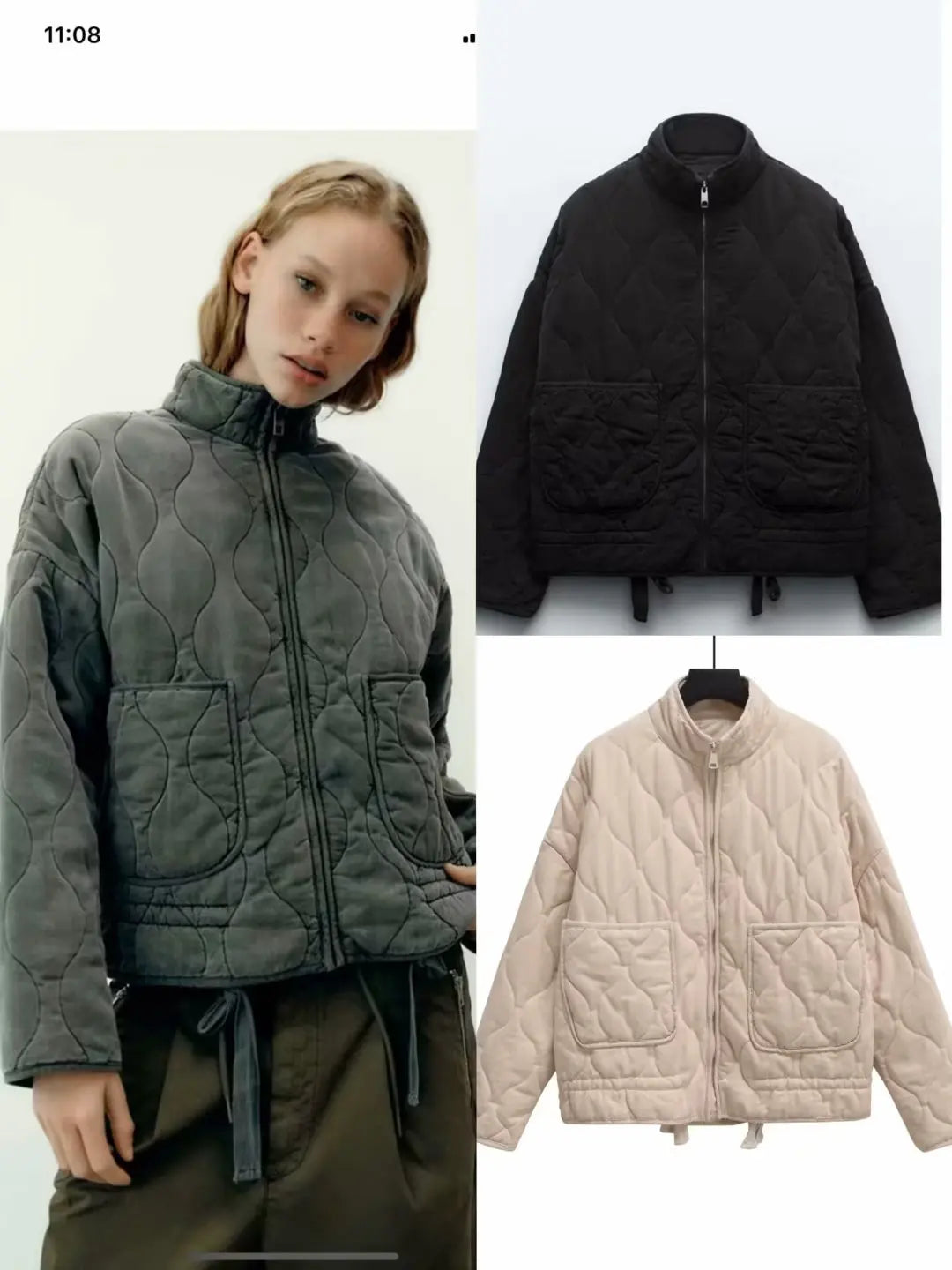 Quilted Jackets - Patch Pocket Quilted Comfort Jacket