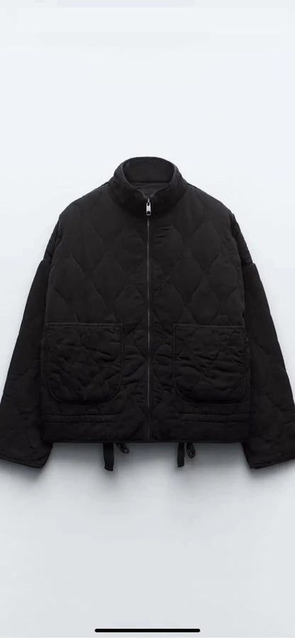 Quilted Jackets - Patch Pocket Quilted Comfort Jacket