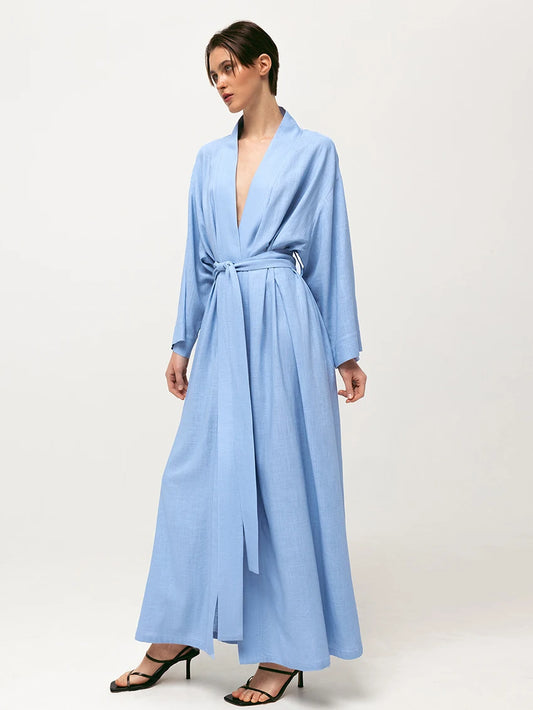 Robes - Post-Shower Cotton Bathrobe for Lazy Mornings