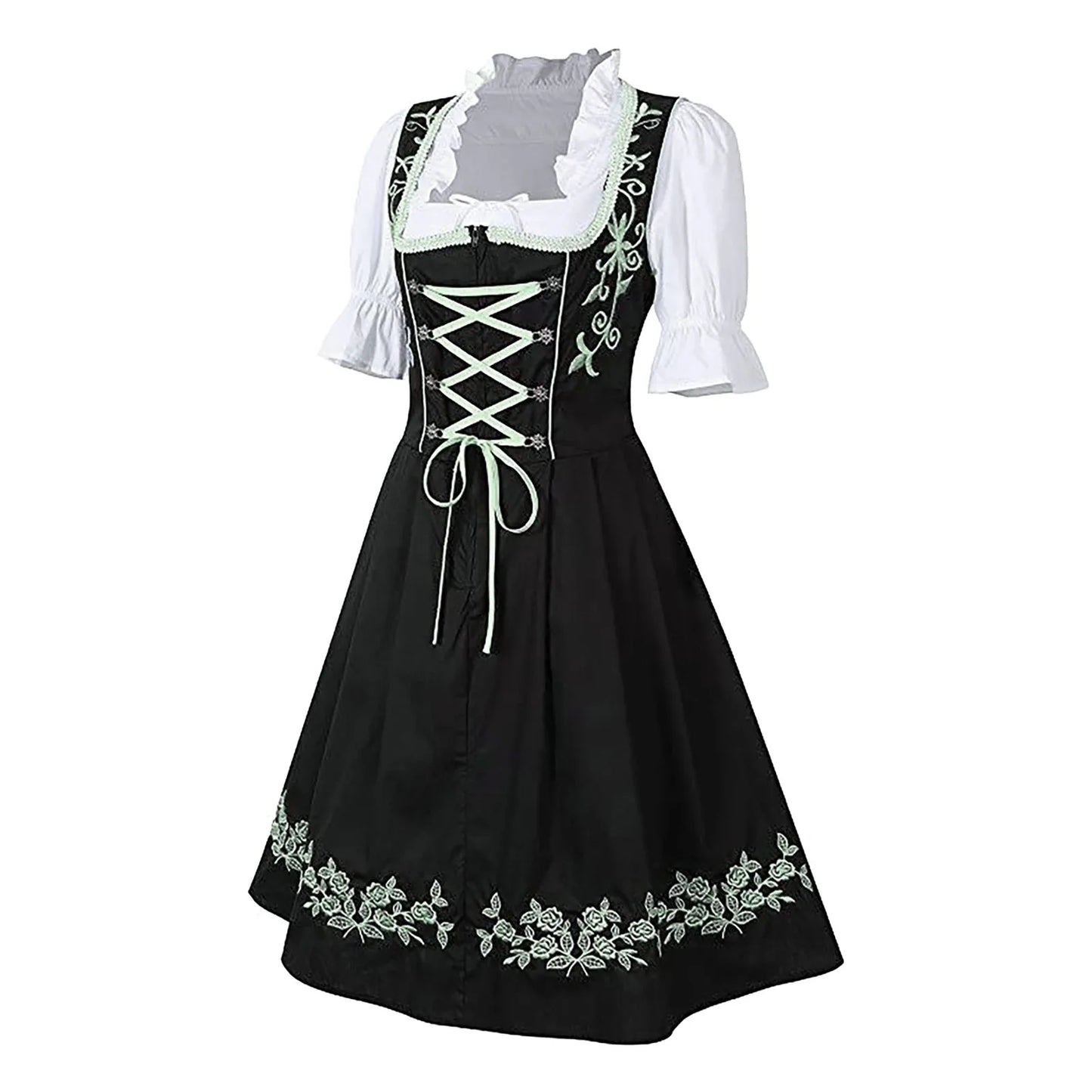 Women Authentic Bavarian Dirndl Cosplay for Oktoberfest