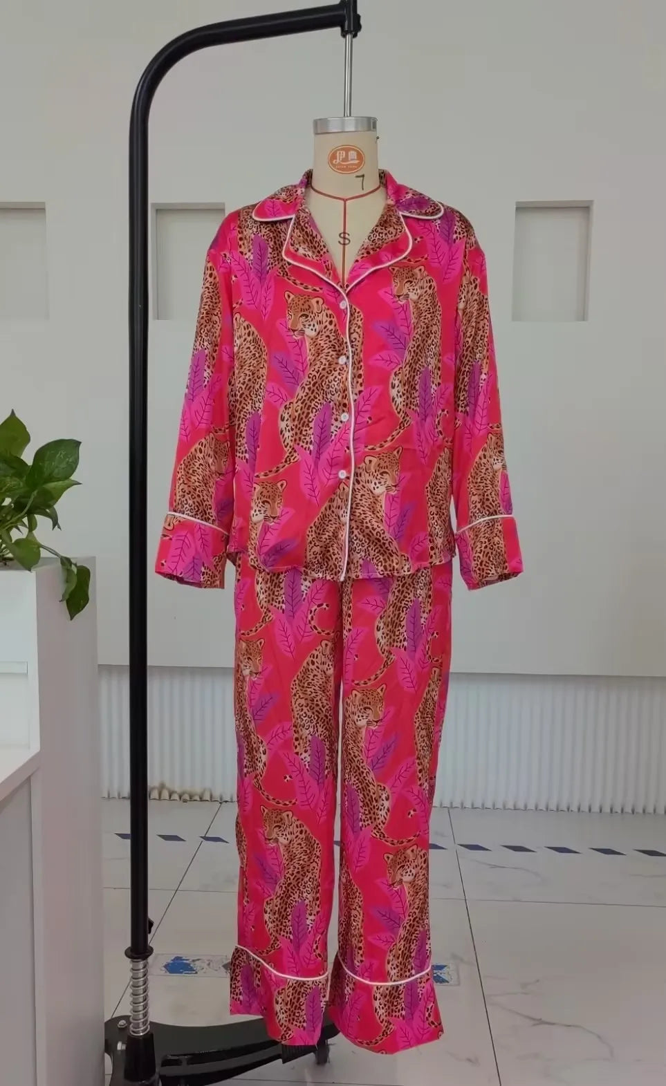 Pajamas - Fall Multicolor Pajamas Nightwear 2 Piece Pants and Shirt